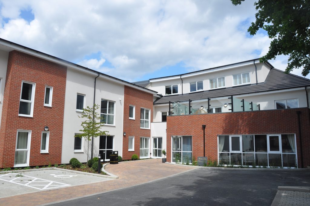 Candlewood House Care home in North London external building by TLC Care