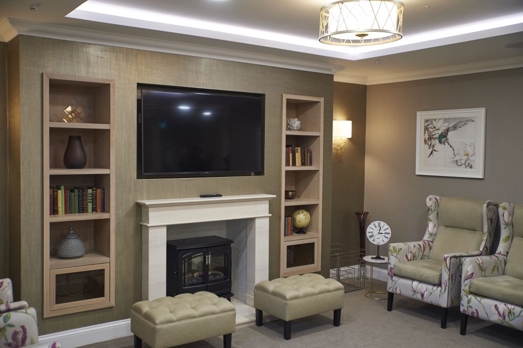 Candlewood House Care home in North London lounge by TLC Care