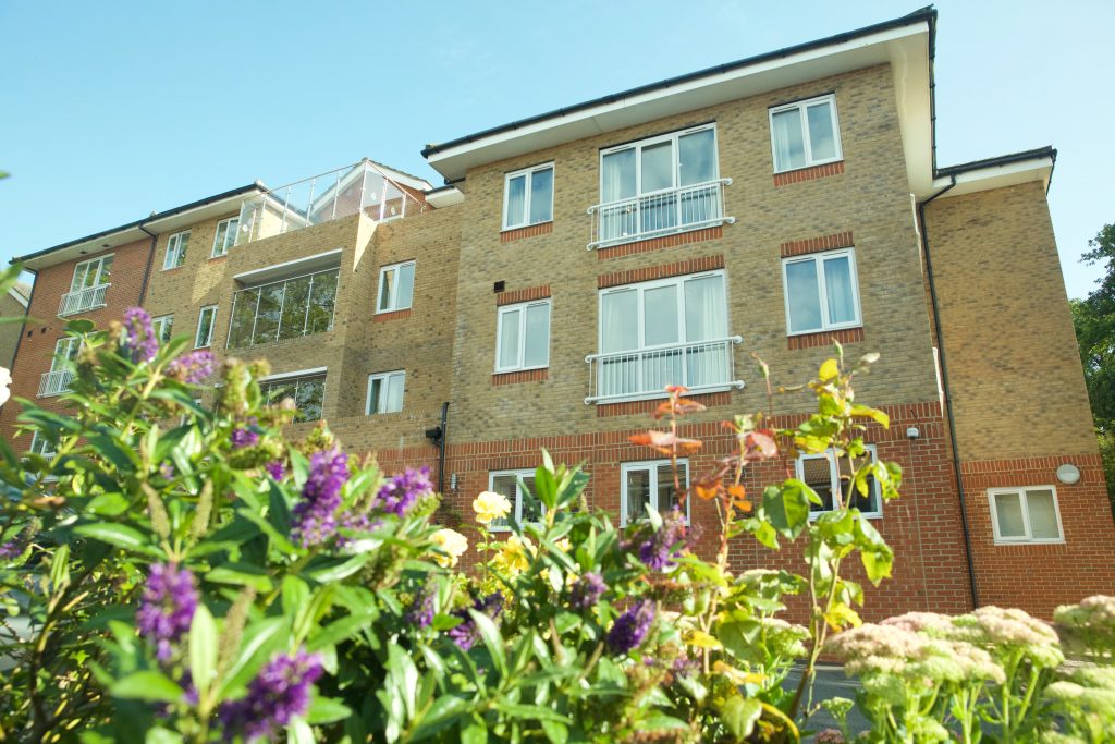 Carlton Court Care home in Barnet North London External View