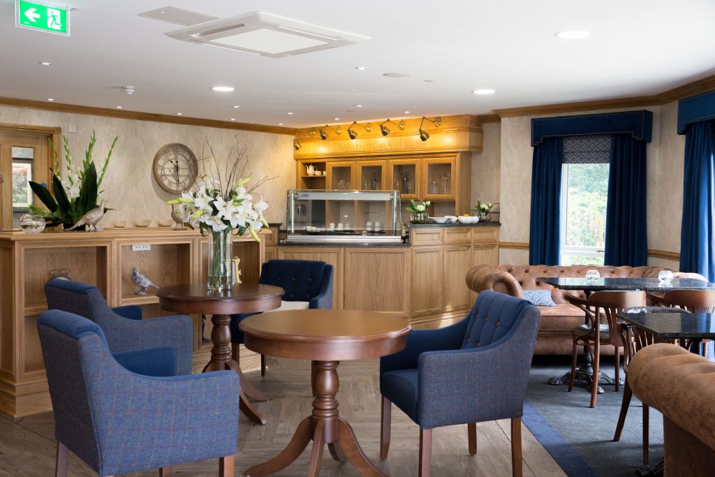 Cuffley Manor Care home in Potters bar Hertfordshire Cafe space