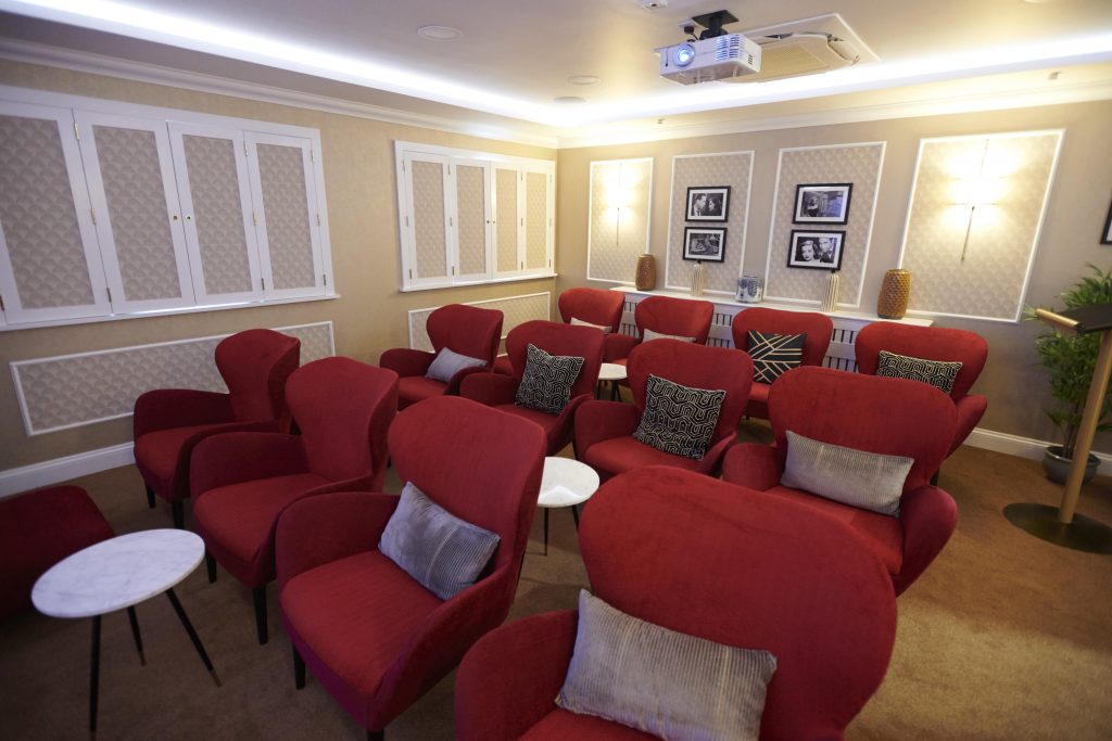 Finchely Road Care home in North London cinema by TLC Care