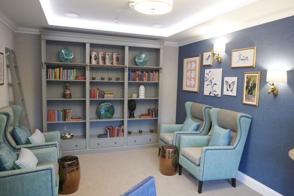 Finchely Road Care home in North London room lounge by TLC Care
