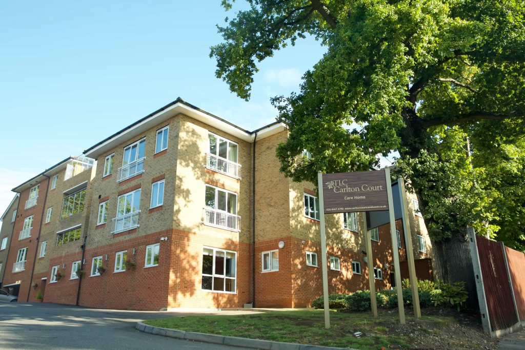 Bells Hill Carlton Court Care Home by TLC Care external building