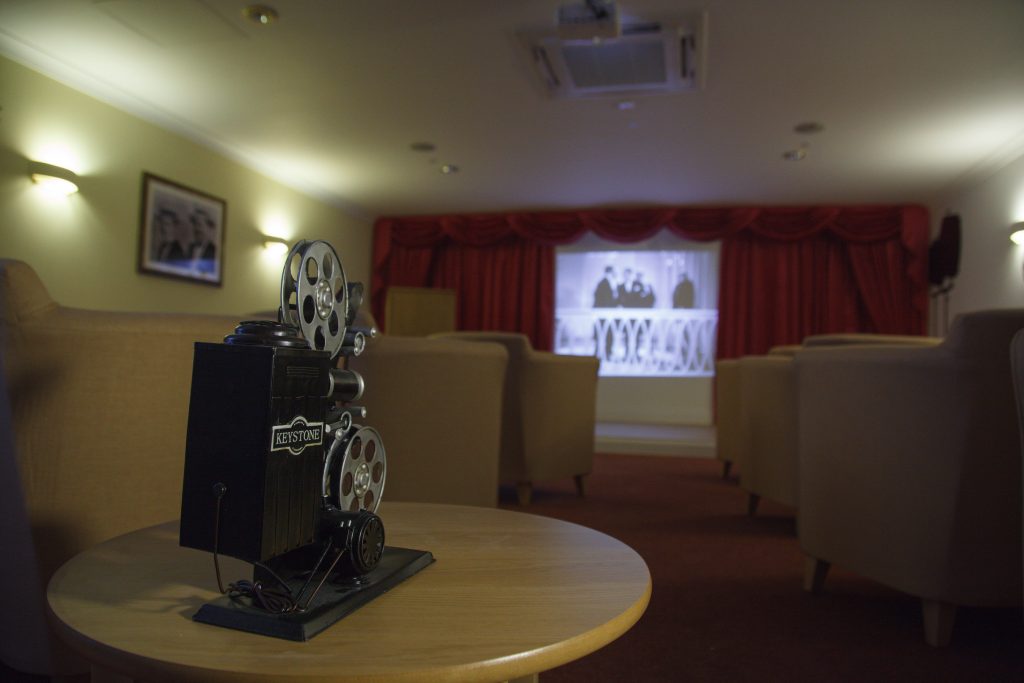 Cooperscroft Care home Brookmans Park TLC Care artistic cinema