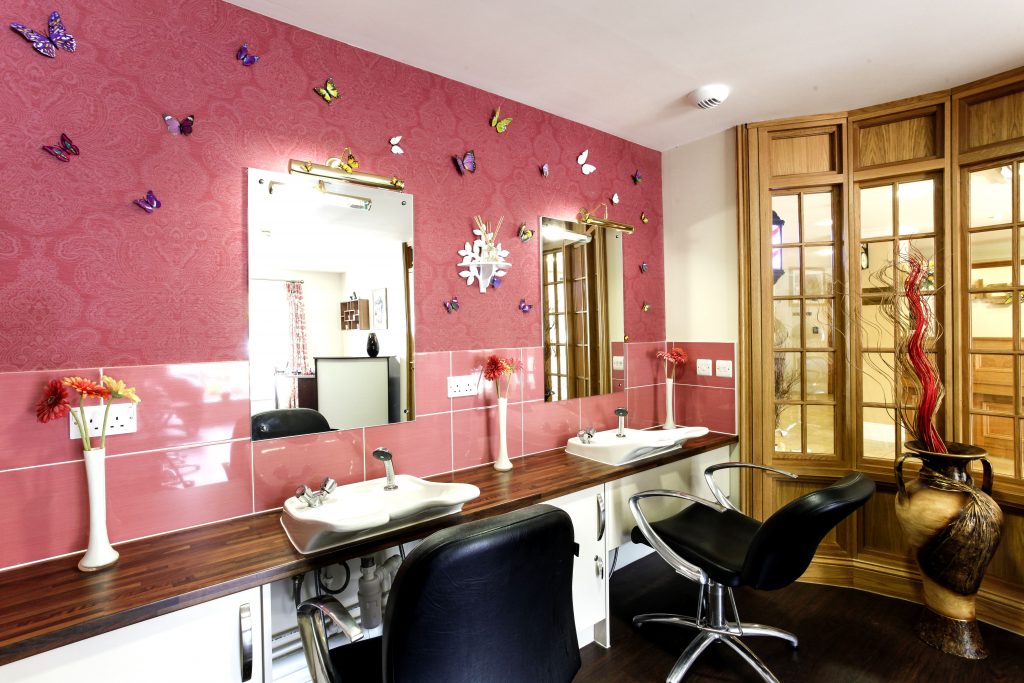 Cooperscroft Care home Northaw TLC Care hair salon