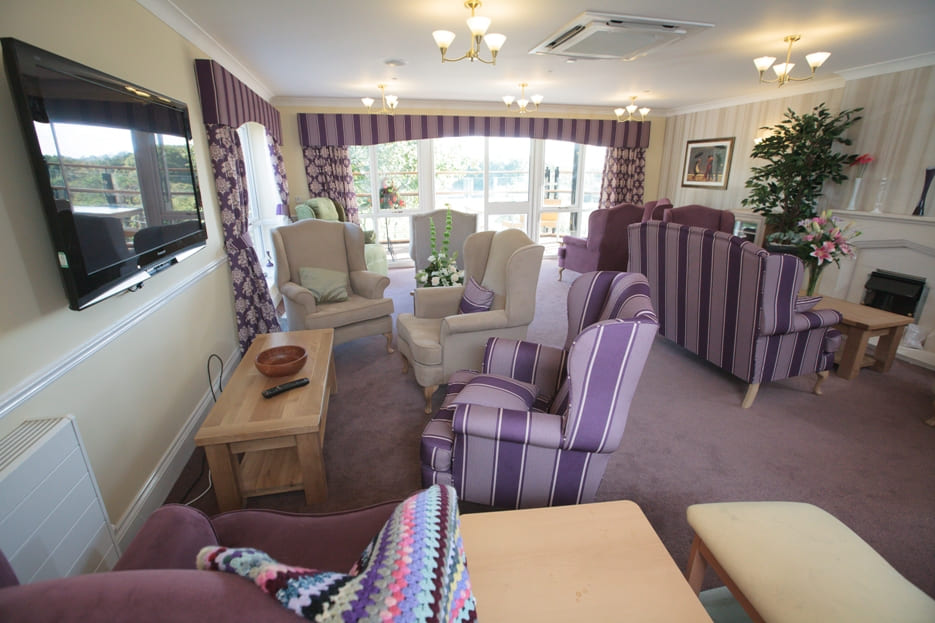 Cooperscroft Care home Brookmans Park TLC Care TV setting