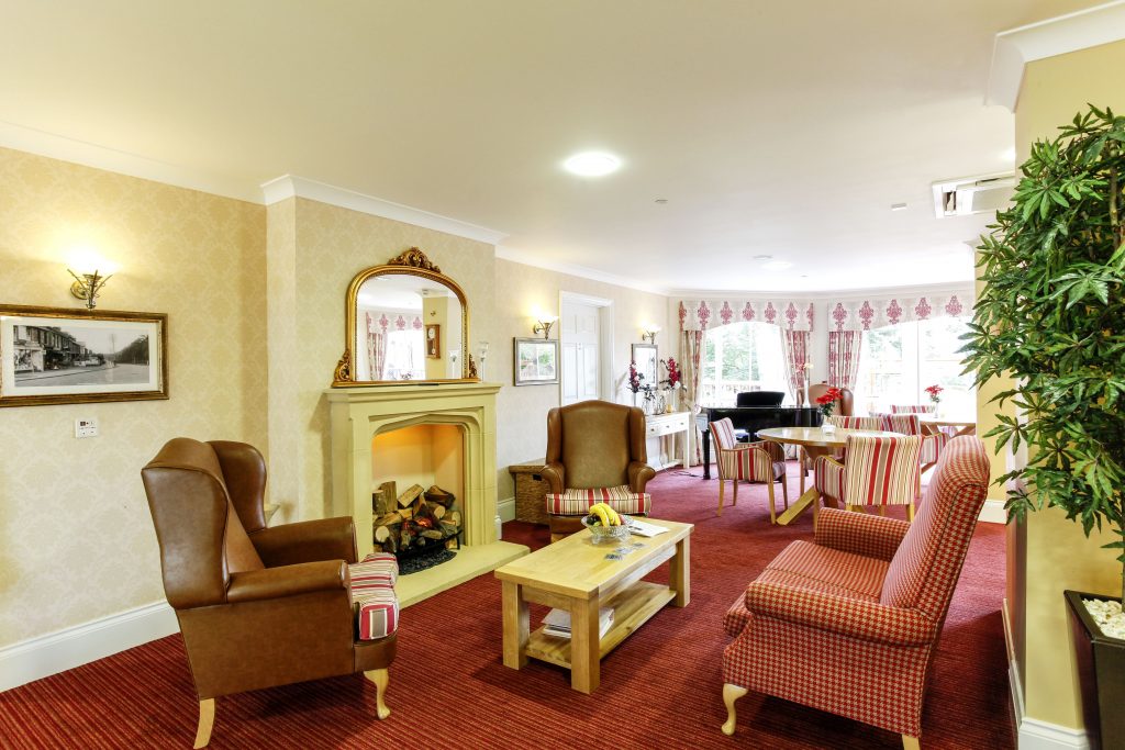 Cooperscroft Care home Brookmans Park TLC Care lounge