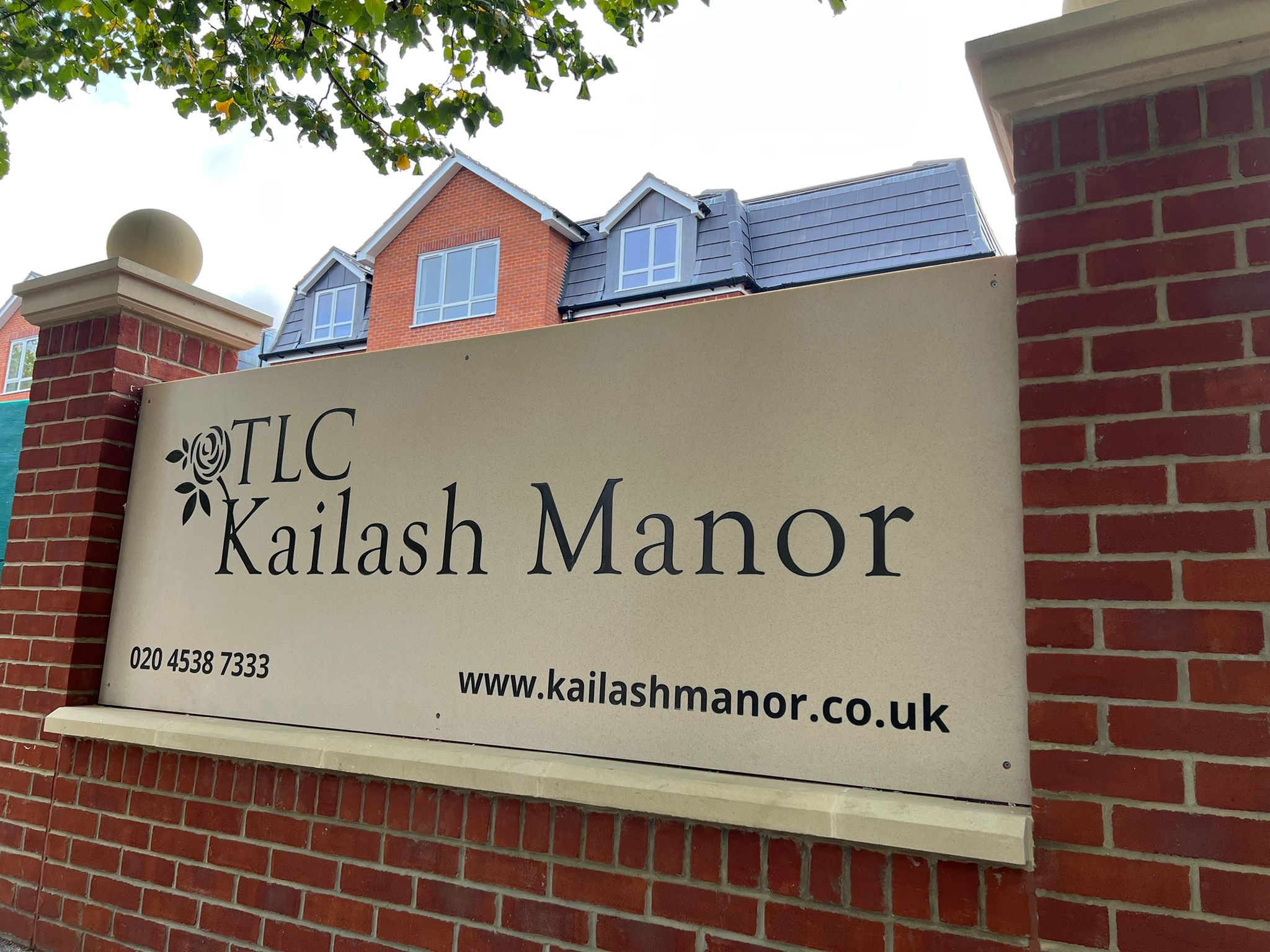 Kailash Manor entrance